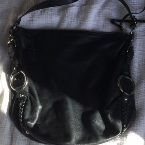 Leather black bag